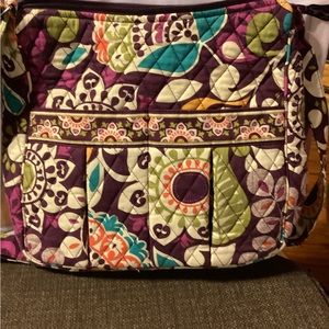 Vera Bradley in “Plum Crazy”  Mom’s Day Out” Crossbody Shoulder Bag